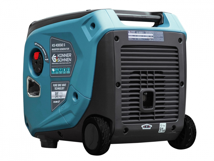 Konner & Sohnen KS 4000iE S Generator digital invertor 4.0kW, monofazat, benzina [9]
