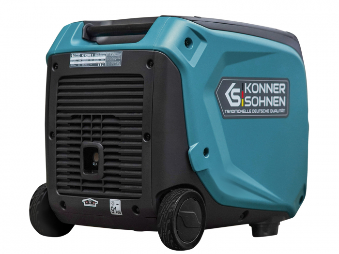Konner & Sohnen KS 4000iE S Generator digital invertor 4.0kW, monofazat, benzina [7]