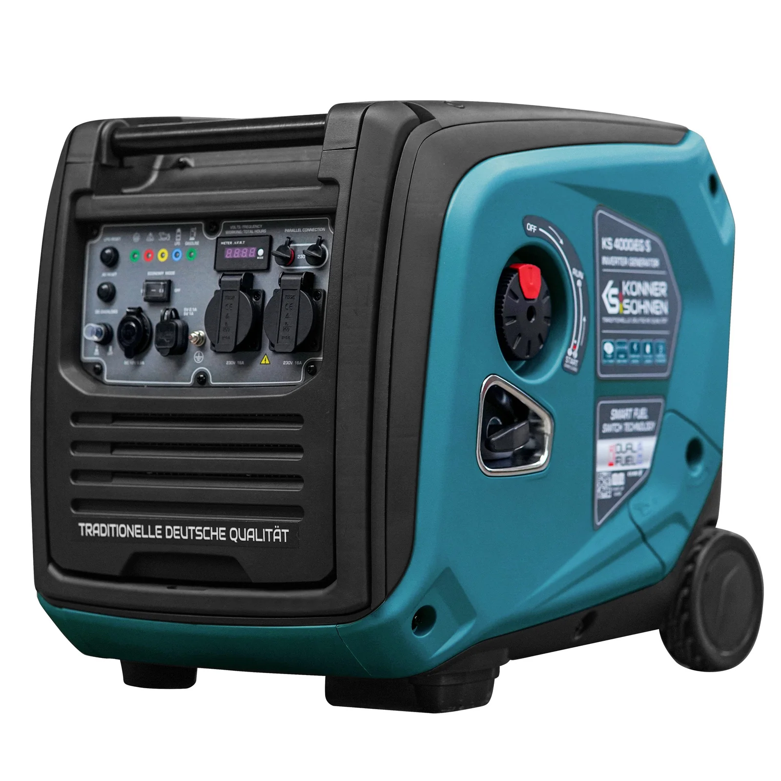 Konner & Sohnen KS 4100iEG S Generator digital invertor 4.0kW, monofazat, GPL/benzina [2]