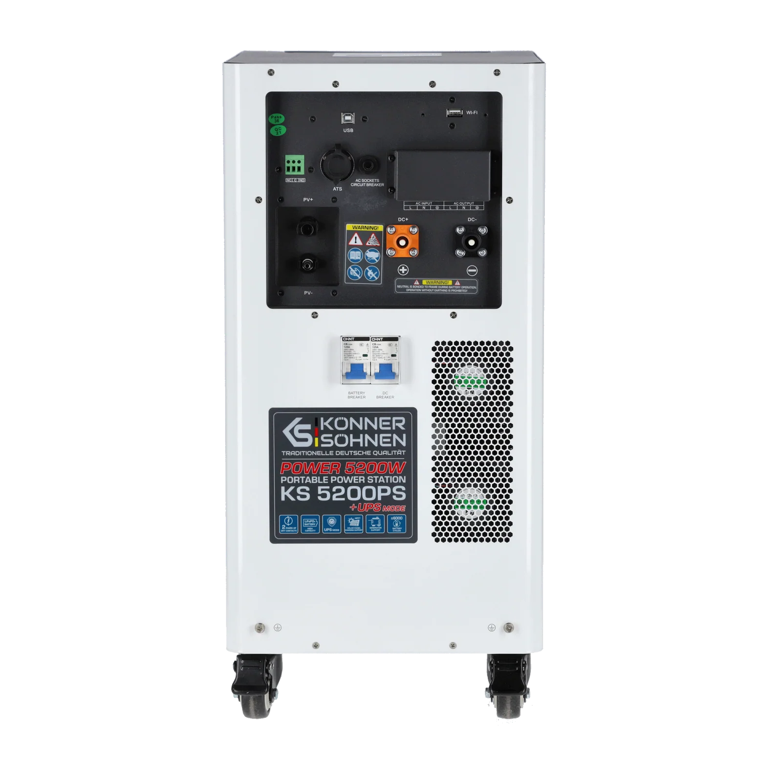 Konner & Sohnen KS 5200PS Stație de încărcare portabilă 3-în-1 [2]