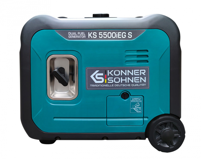 Konner & Sohnen KS 5500iEG S Generator digital invertor 5.5kW, monofazat, GPL/benzina [3]