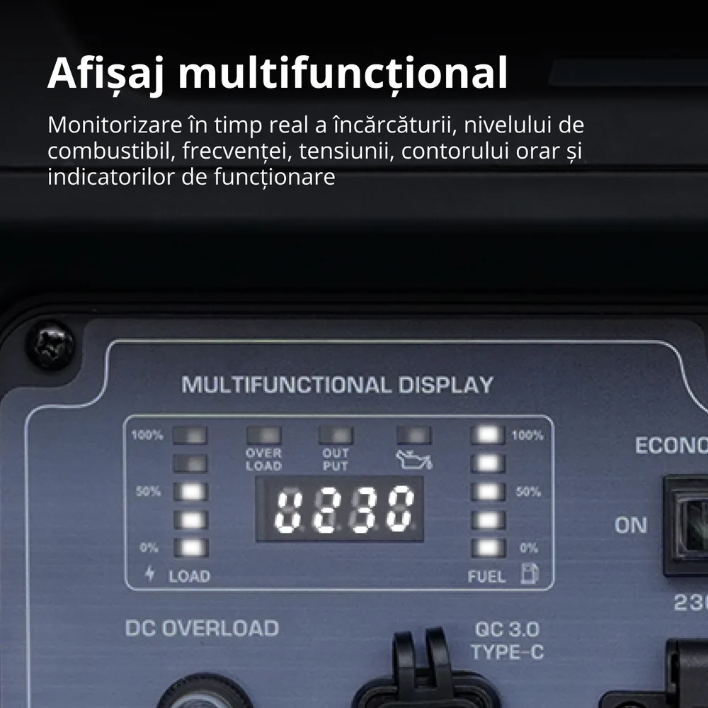 Konner & Sohnen KS 6000iE S Generator digital invertor 5.5kW, monofazat, benzina [11]
