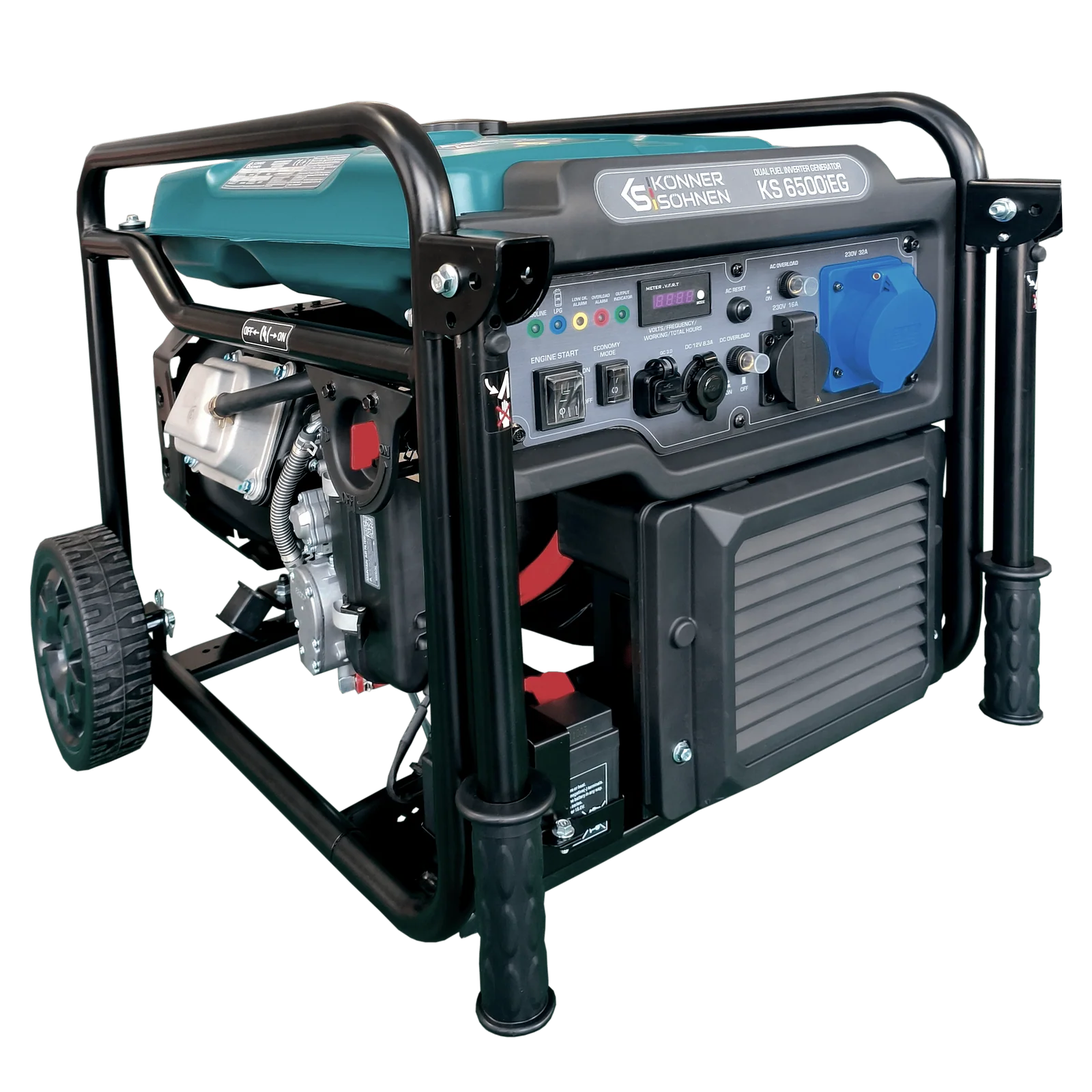 Konner & Sohnen KS 6500iEG Generator digital invertor 6.5kW, monofazat, GPL/benzina [8]