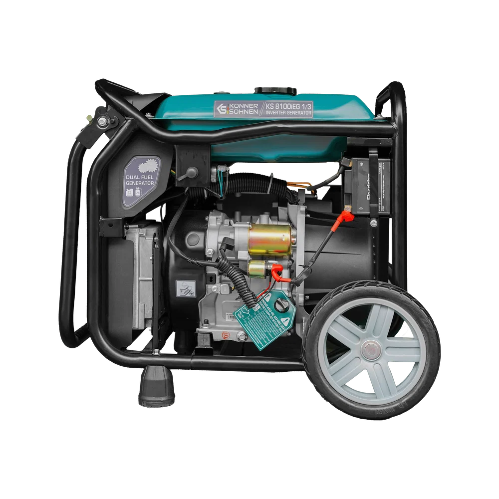 Konner & Sohnen KS 8100iEG 1/3 Generator digital invertor 8.5kW, 230/400V, GPL/benzina [7]