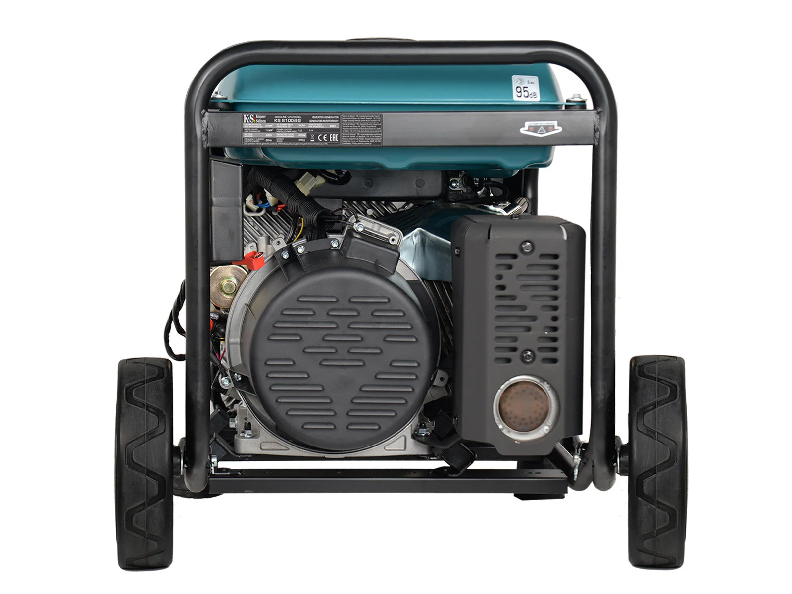 Konner & Sohnen KS 8100iEG Generator digital invertor 8.5kW, monofazat, GPL/benzina [7]