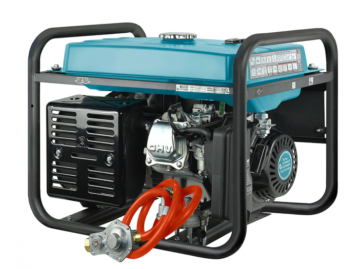 Konner & Sohnen KS 9000E G Generator de curent 6.5 kW, 230V, AVR, GPL/benzina, pornire electrica [7]