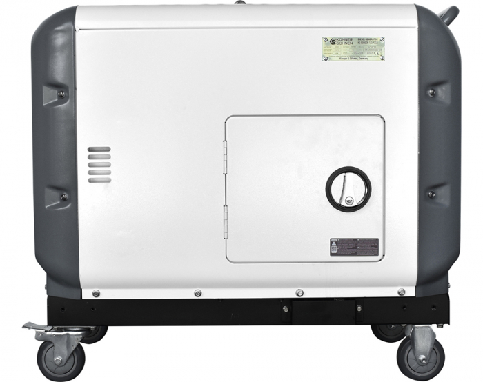Konner & Sohnen KS 9300DE-1/3 ATSR Generator insonorizat, 7.5 kW, 230/400V, Diesel, pornire electrica [8]