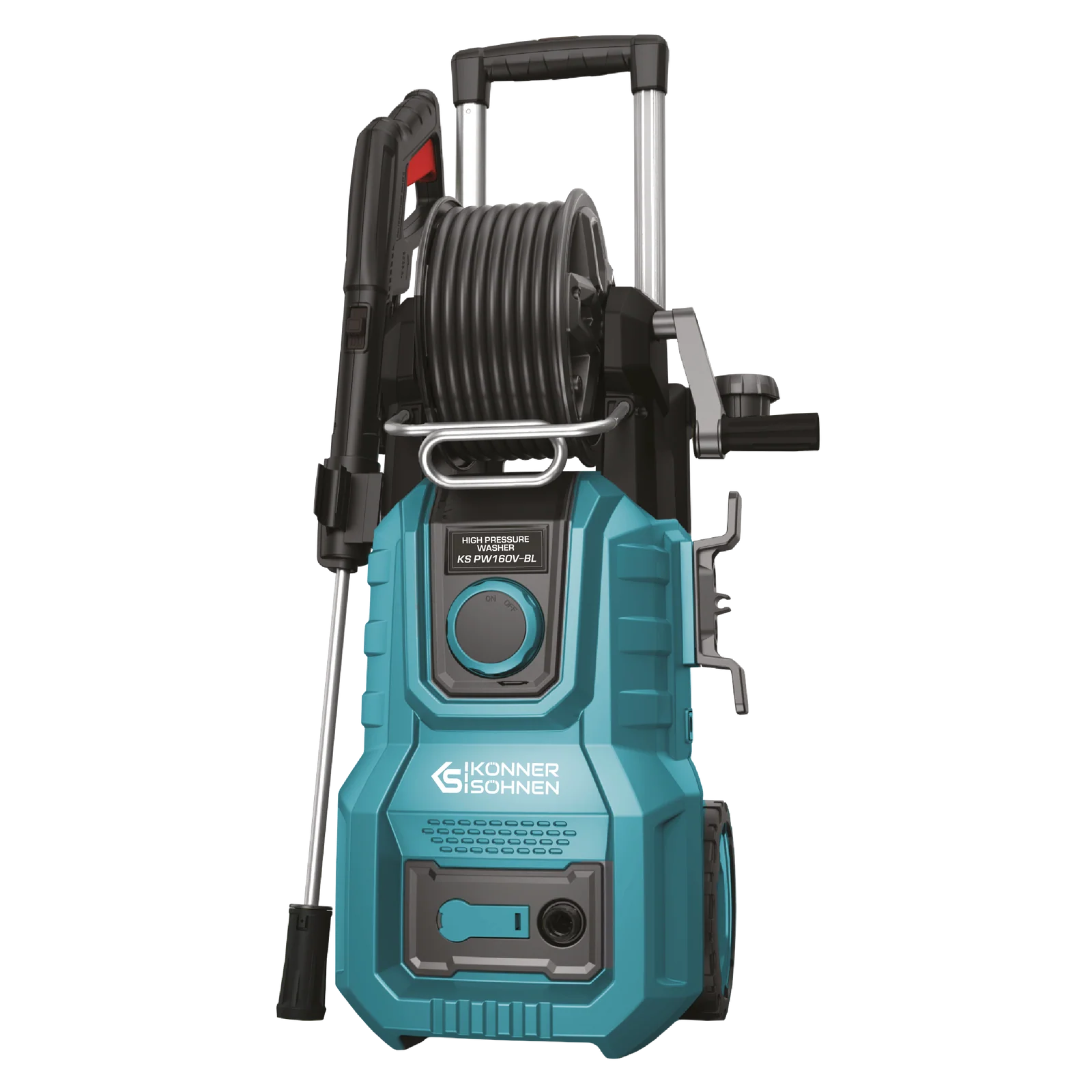Konner & Sohnen KS PW160V-BL Aparat de spălat cu presiune, 2000W, 160bar [1]