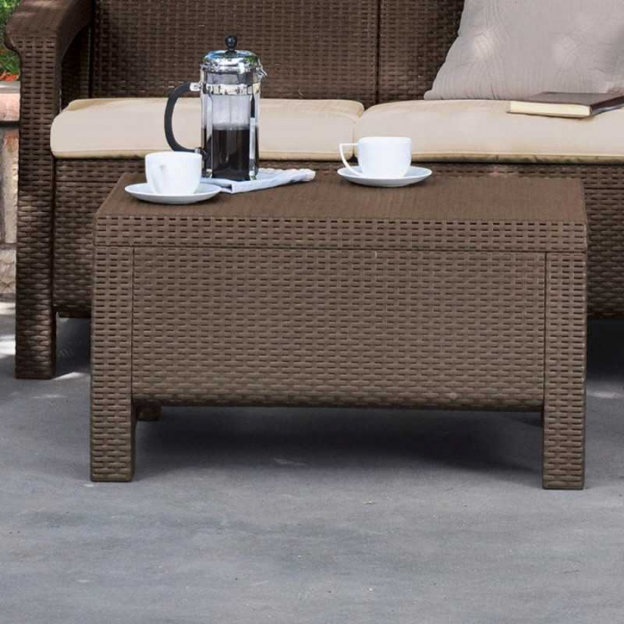 Masuta de cafea pentru gradina Corfu II, maro [7]
