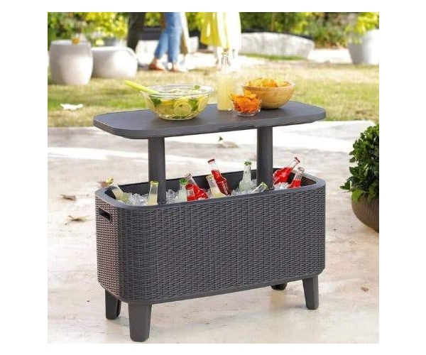 Masuta de terasa, Keter, Bevy Bar XL, maro [4]