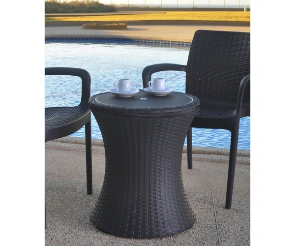 Masuta de terasa, Keter, Cool Bar Rattan, antracit [7]