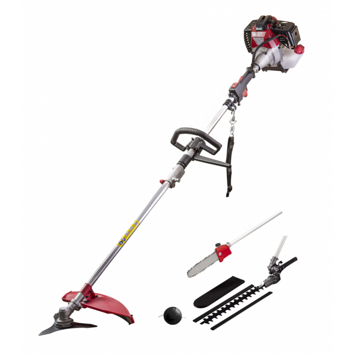 RAIDER RD-GBC23 Motocoasa pliabila pe benzina, 1.5kW, 52cc, 4in1 [1]