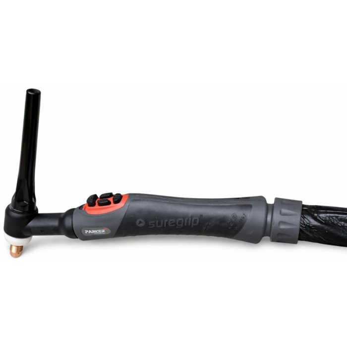 Pistolet TIG WP18 racit cu lichid, comanda pe maner, 8m - Parker [2]