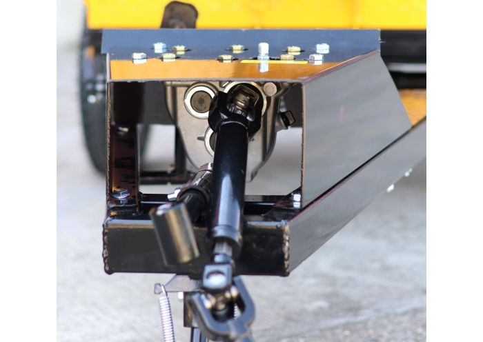 ProGARDEN Alpine RM500T Remorca cu tractiune G2, 500kg, 1 osie, prindere bolt pentru motocultor, roti 5.00-12 [2]