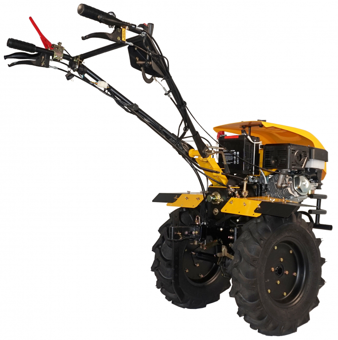 ProGARDEN Campo 1854, motocultor 18CP, 3+1, diferential, roti 6.00-12, benzina, EU V, pornire electrica [2]