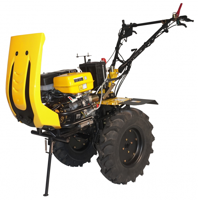 ProGARDEN Campo 1854, motocultor 18CP, 3+1, diferential, roti 6.00-12, benzina, EU V, pornire electrica [3]