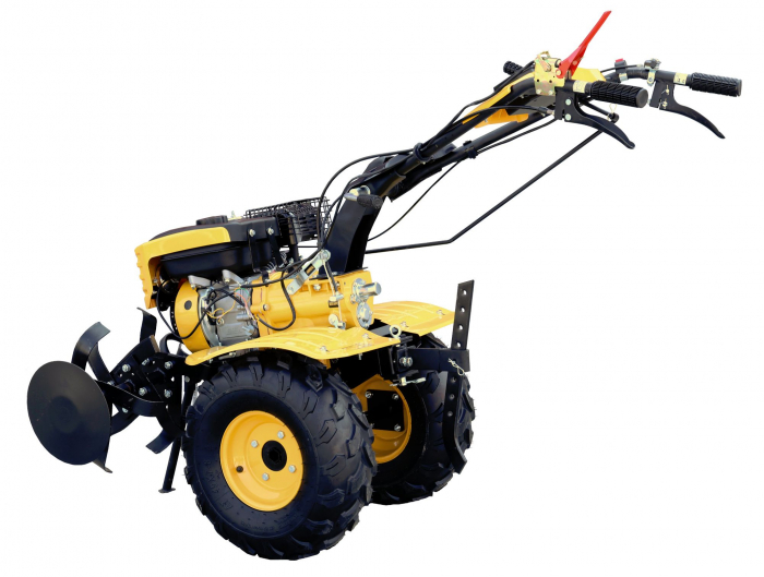 ProGARDEN Campo 853 motocultor 7CP, 2+1 trepte, 2+1 freze, benzina, roti ATV [3]