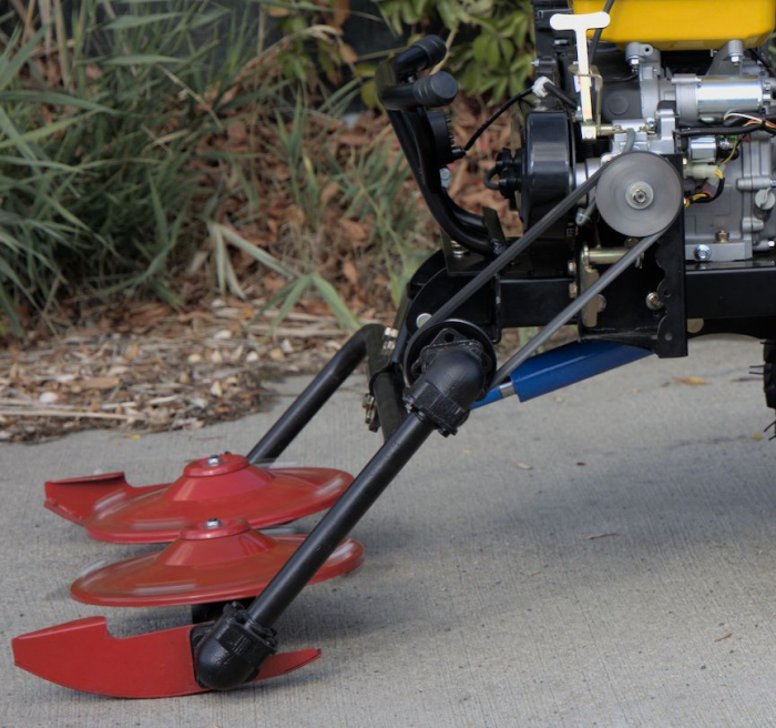 ProGARDEN Cositoare frontala rotativa pentru minitractoare Campo T12 [2]