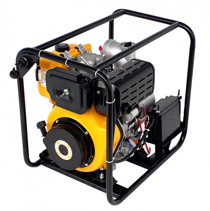 ProGARDEN PD40E motopompa 4"/100mm, diesel, apa curata, pornire electrica [3]