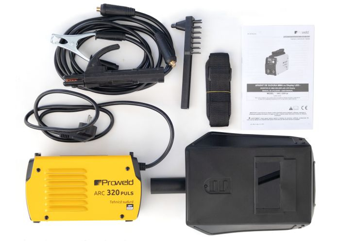 ProWELD ARC 320 Puls digital, electrozi 1.6-3.2 mm, MMA+Puls, Lift TIG+Puls, Arc Force, Hot Start, Anti-Stick, VRD [4]