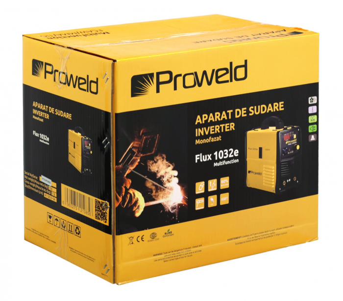 ProWELD Flux1032e Multifunction - Invertor sudare FCAW, MMA si TIG [6]