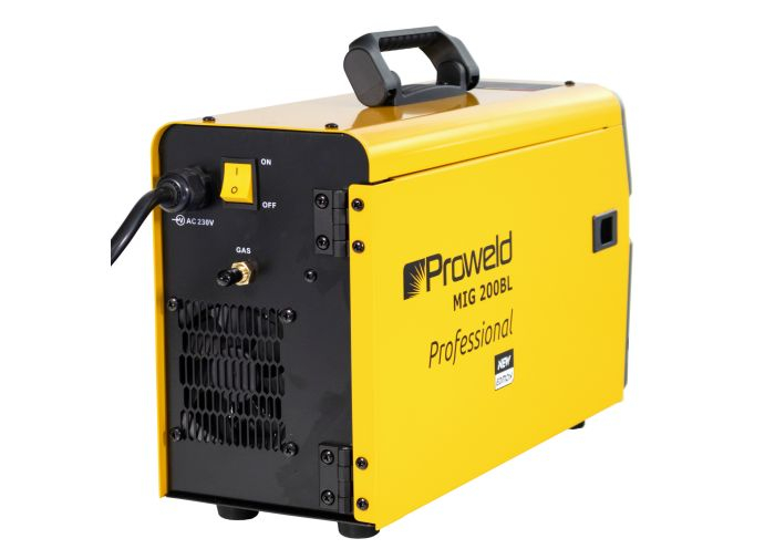 ProWELD MIG 200BL LED Synergetic, MIG/MAG, MMA, Oțel, Inox, Aluminiu, Fontă, 200A [4]