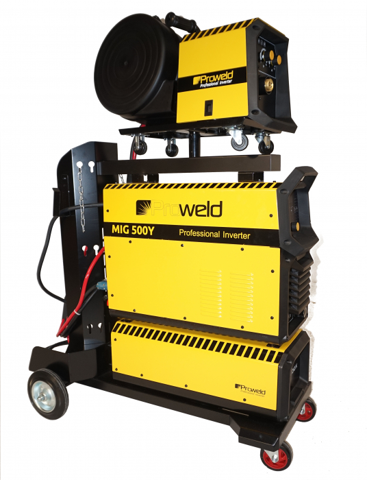 ProWELD MIG-500Y invertor sudare MIG/MAG profesional, derulator detasabil [2]