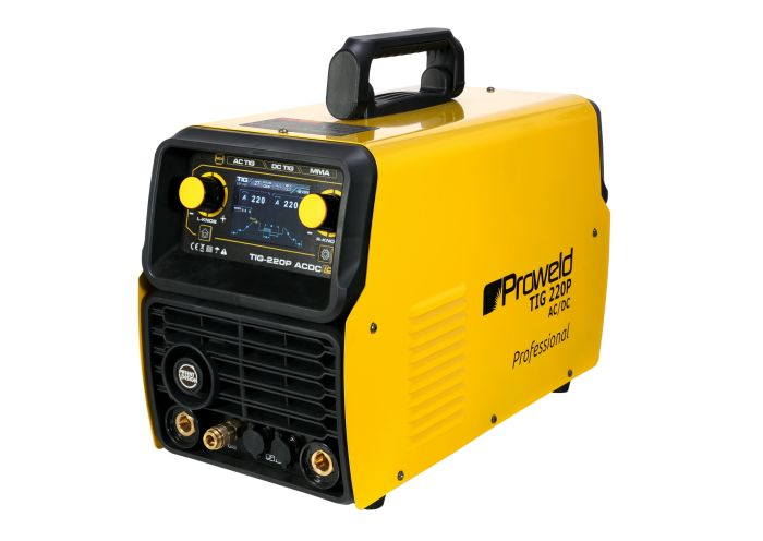 ProWELD TIG 220P AC/DC Invertor sudura profesional, Puls, TIG, Aluminiu, MMA [2]
