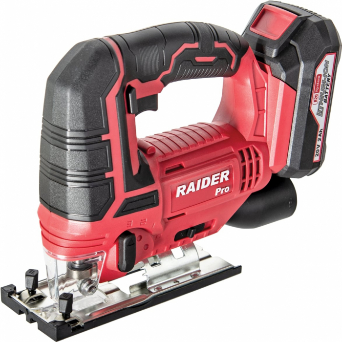 RAIDER RDP-SJS20 Set R20 Fierastrau pendular, 20V, 80mm, 1 x 2Ah [1]