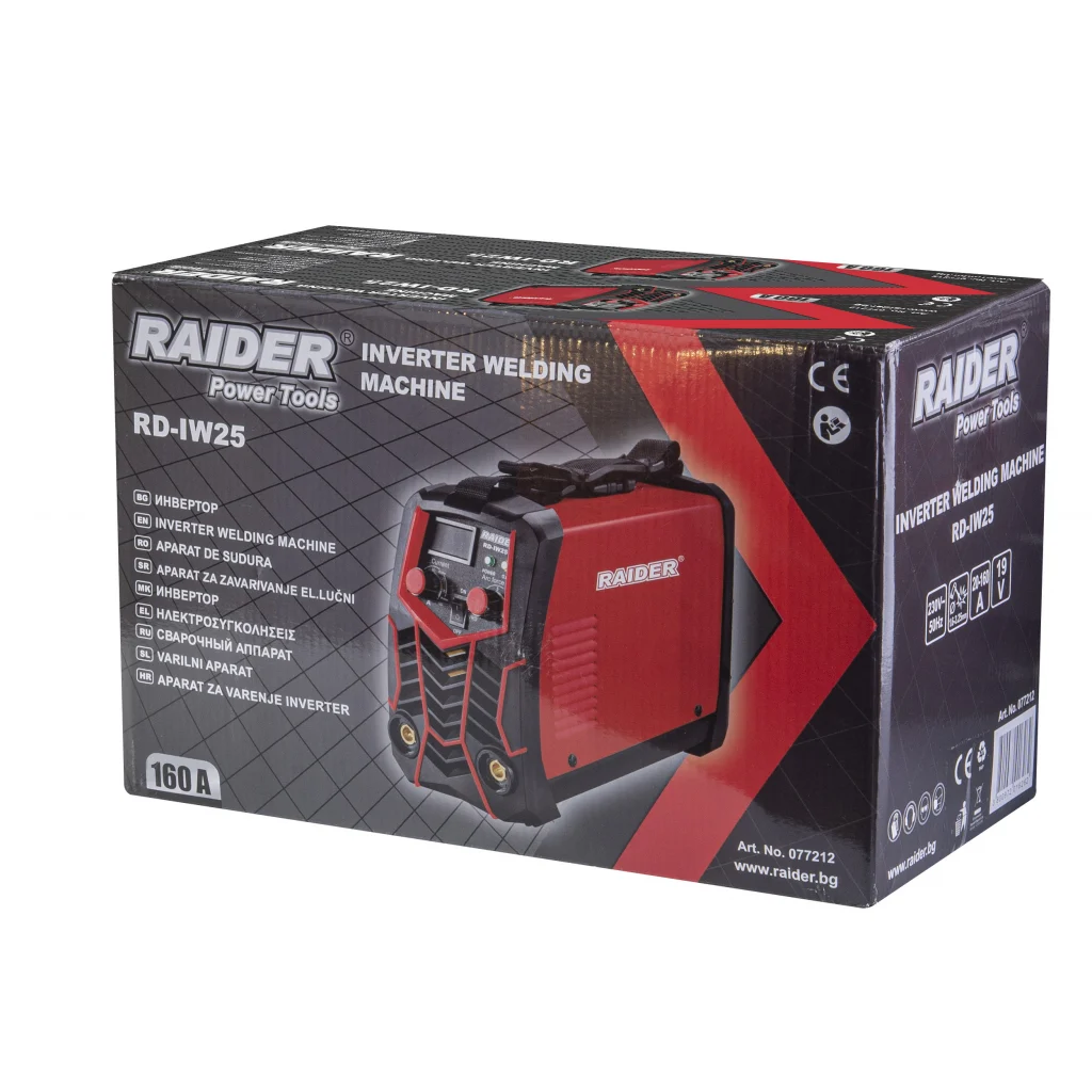 Raider RD-IW25 Aparat de sudura tip invertor 160A [2]
