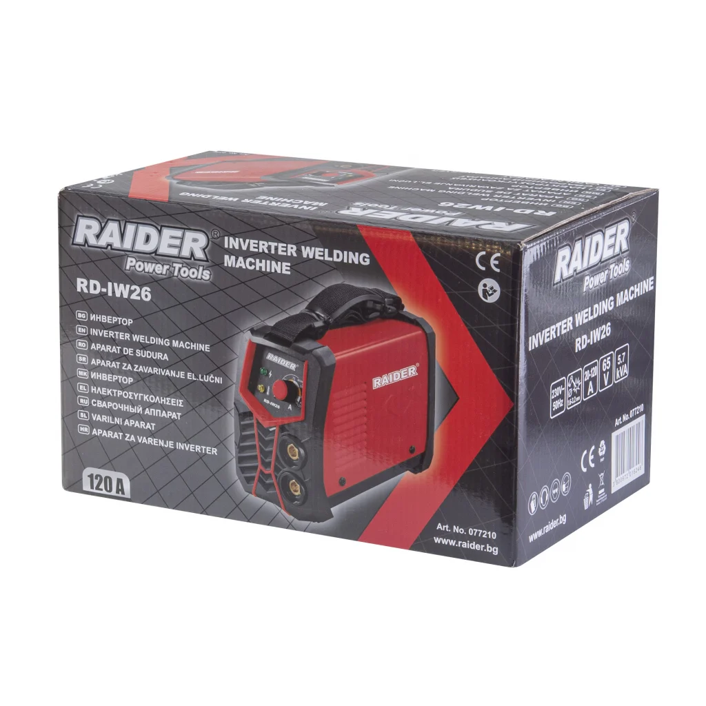 Raider RD-IW26 Aparat de sudura tip invertor 120A [2]