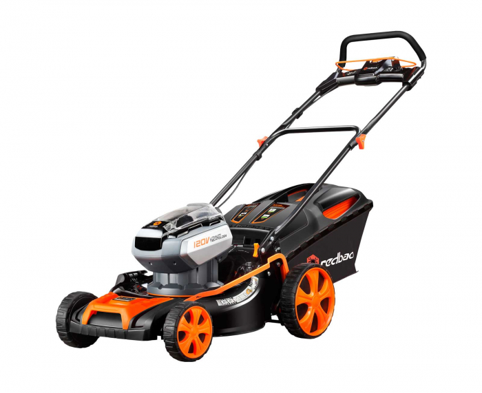 Redback EA146 Masina de tuns gazon acumulatori 120V, 457mm, 60L, reglaj central, solo [3]
