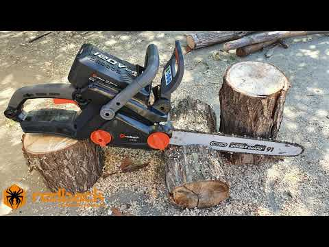Redback Pachet EA216+EA30+EC440 Ferastrau cu lant 400mm, acumulator 120V/3A, incarcator 120V/3.5A [2]