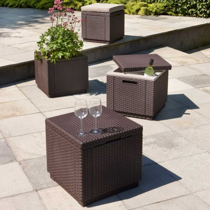 Scaun de terasa Keter CUBE GRAP Maro EE [2]