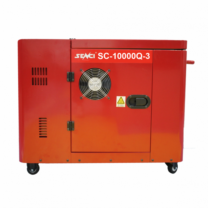 SENCI SC-10000Q-3-ATS Generator insonorizat, 8.0 kW, 400V, ATS&AVR, Diesel, pornire electrica [2]