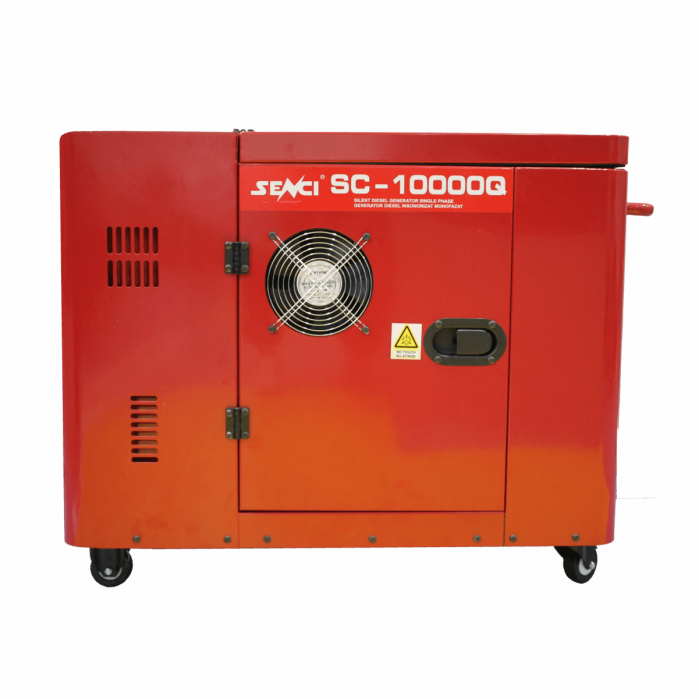 SENCI SC-10000Q-ATS Generator insonorizat, 8.0 kW, 230V, AVR, Diesel, pornire electrica [2]