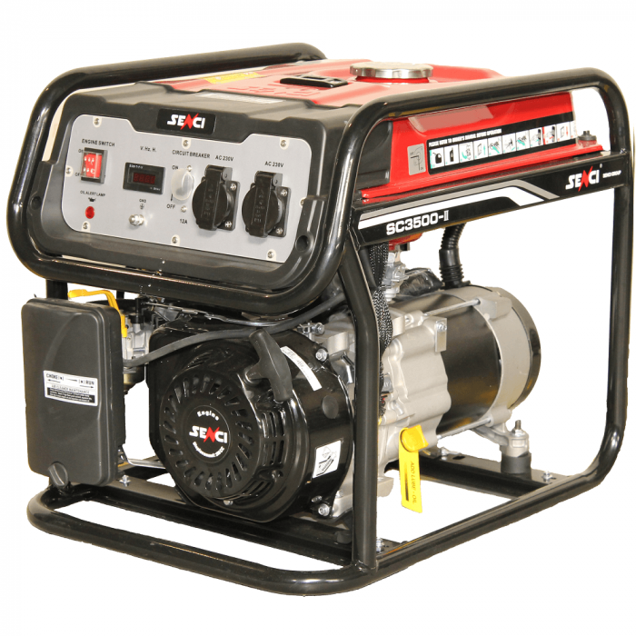 SENCI SC-3500 TOP Generator curent 3.1 kW, 230V, AVR, benzina [1]