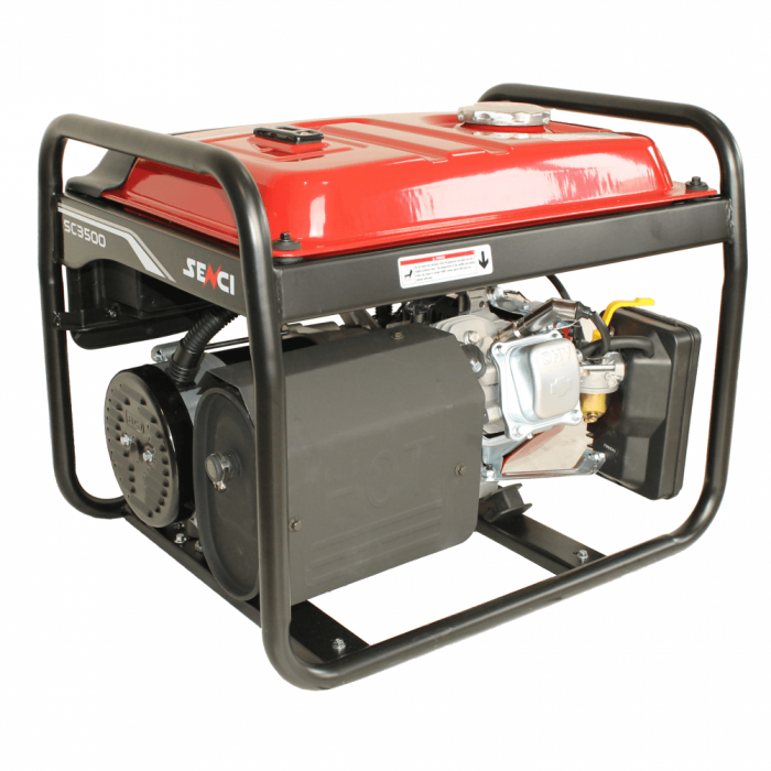 SENCI SC-3500E-LITE Generator curent 3.0 kW, 230V, AVR, benzina, pornire electrica [2]