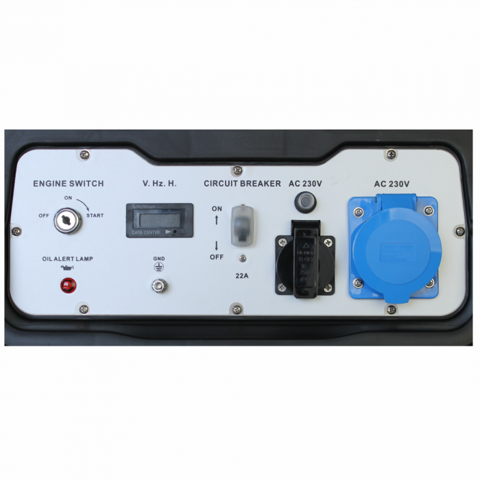 SENCI SC-6000E TOP Generator curent 5.5 kw, 230V, AVR, benzina, pornire electrica [4]