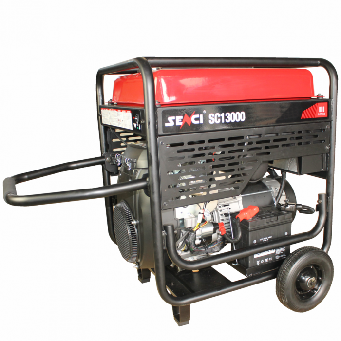 SENCI SC13000-EVO-ATS Generator curent 11 kw, 230V, AVR, benzina, pornire electrica [2]