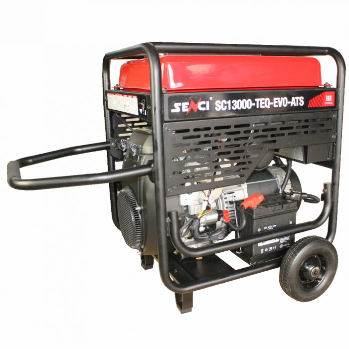 SENCI SC13000TEQ-EVO-ATS Generator curent 11 kw, 400V, AVR, benzina, pornire electrica [3]