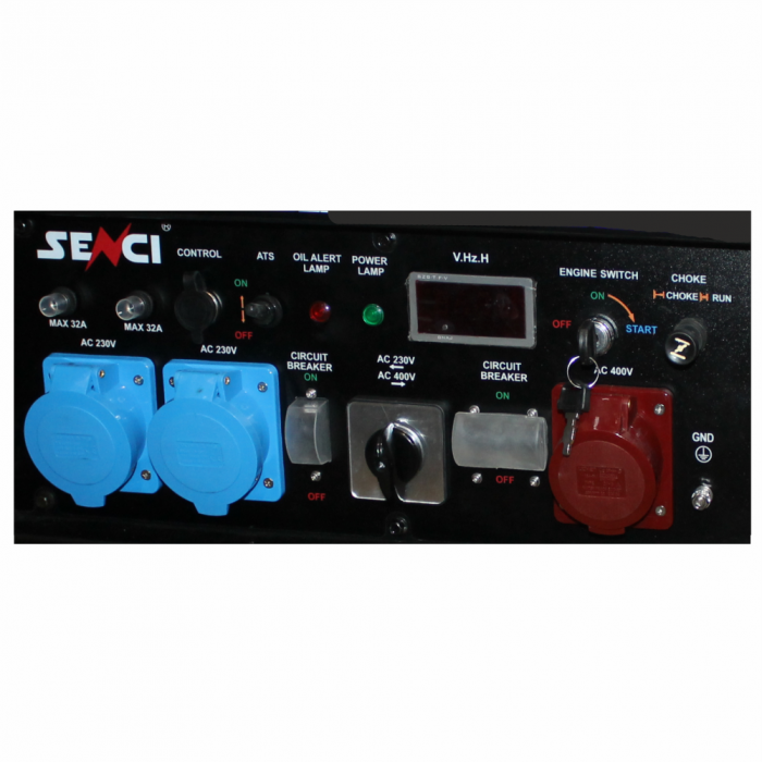 SENCI SC13000TEQ-EVO-ATS Generator curent 11 kw, 400V, AVR, benzina, pornire electrica [5]