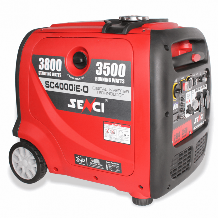 SENCI SC4000iE-O Generator digital invertor insonorizat 3.8 kW, 230V, AVR, benzina [1]