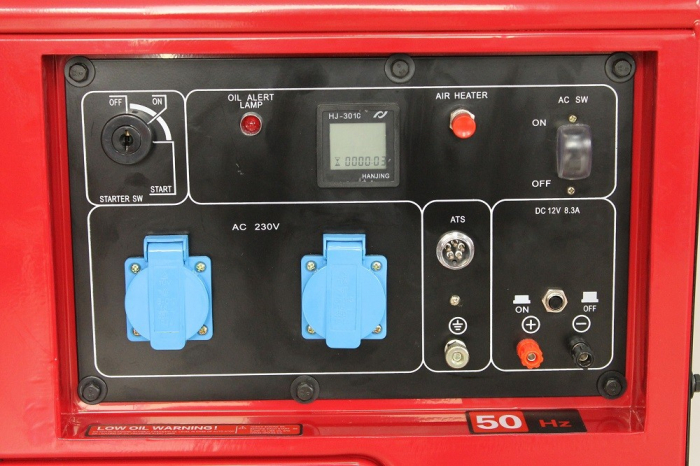 SENCI SC7500Q-ATS Generator insonorizat, 6.0 kW, 230V, AVR, Diesel, pornire electrica [6]