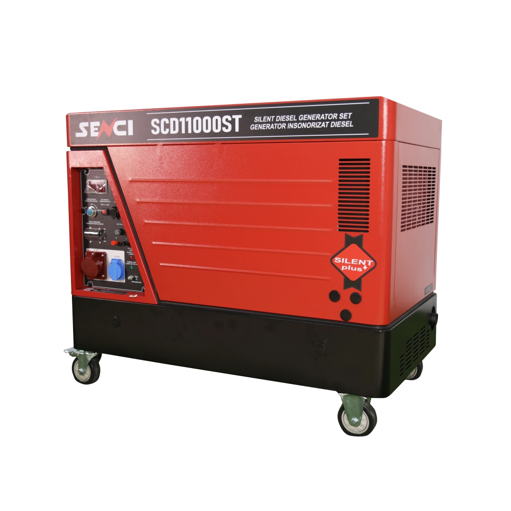 SENCI SCD11000S-3 ATS Generator insonorizat, putere maxima 8.5 kW, 400V, motor Diesel, ATS inclus [4]