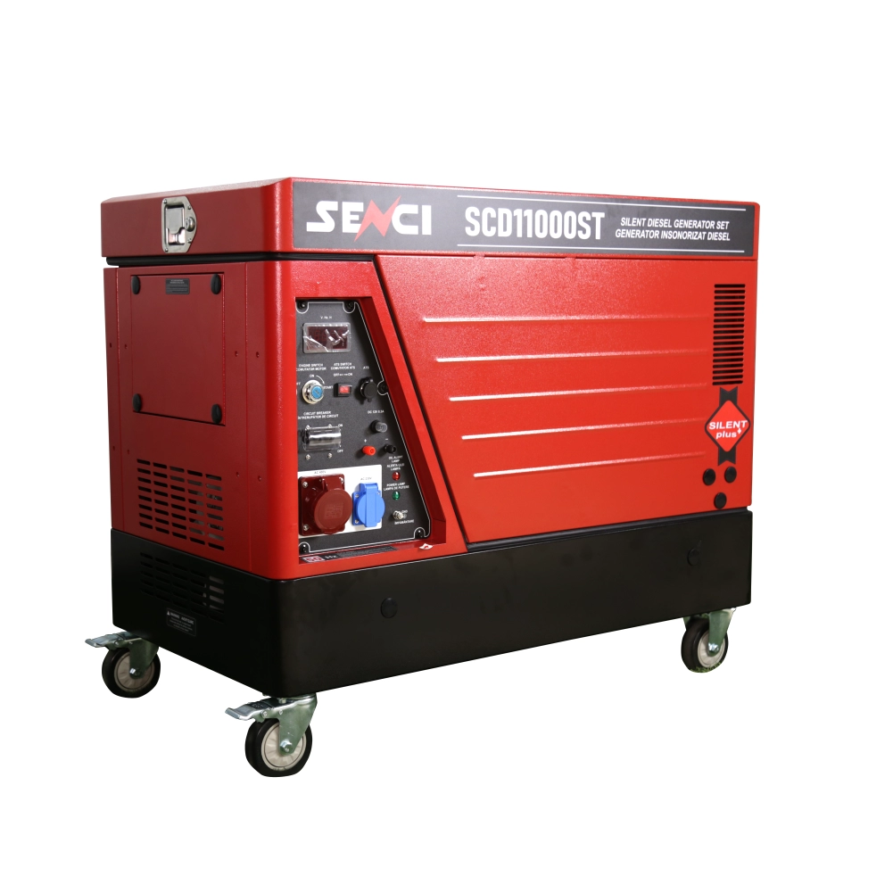 SENCI SCD11000S-3 ATS Generator insonorizat, putere maxima 8.5 kW, 400V, motor Diesel, ATS inclus [3]