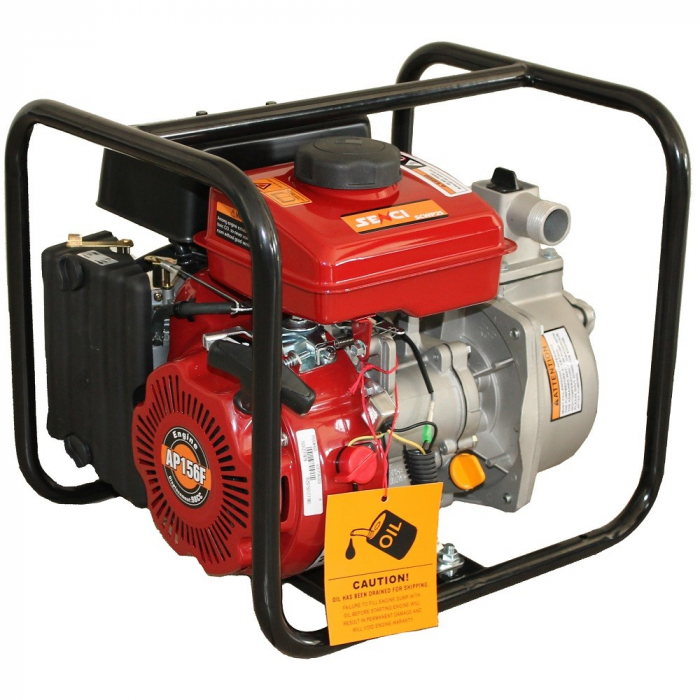 SENCI SCWP-25 Motopompa ape curate diam. 1" 7mc/h, Inaltime pompare: 30 m [2]