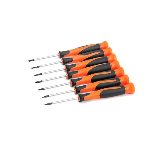 Set de surubelnite de precizie 7 bucati (maner de cauciuc) [2]