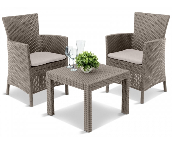 Set mobilier de balcon, Rosario Balcony, cappuccino [3]