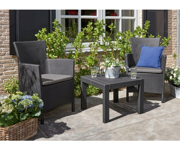 Set mobilier de balcon, Rosario Balcony, grafit [8]